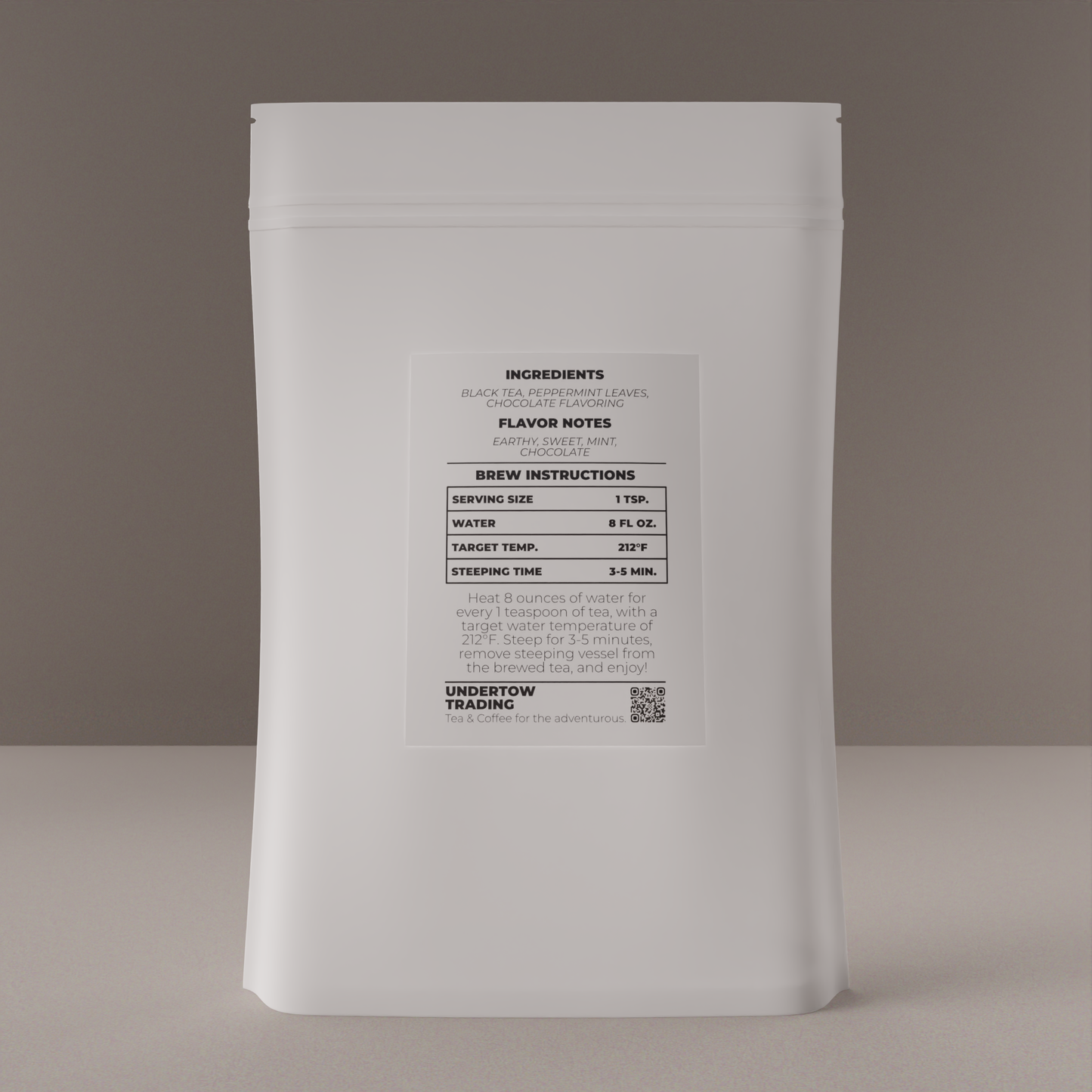 Charthouse Chocolate Mint, Black Tea Blend