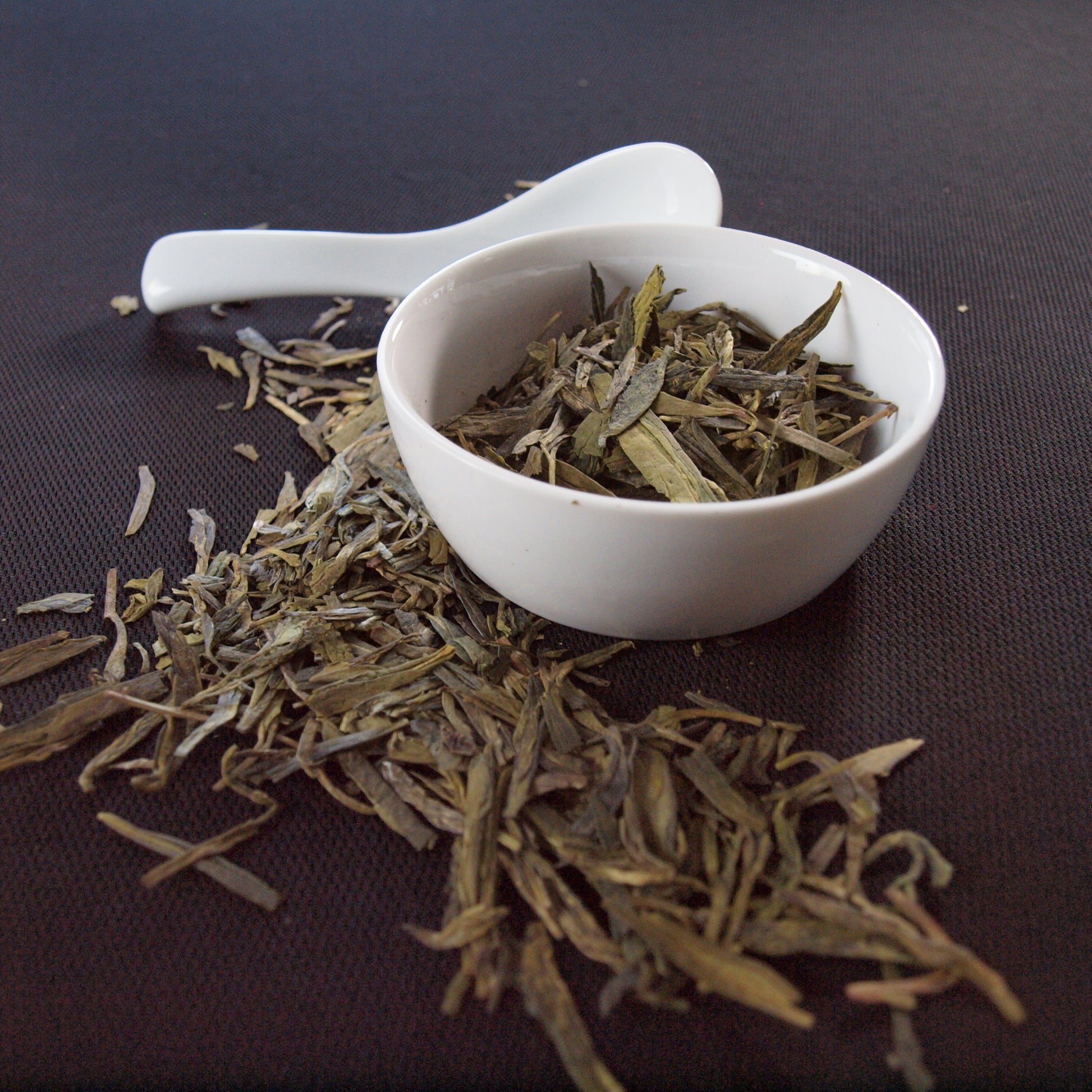 dragonwell tea, green tea, loose leaf tea